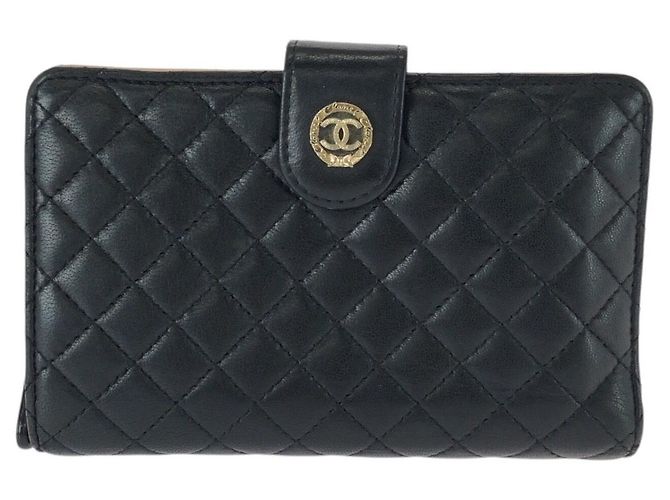 Cartera compacta Chanel Matelassé Multicolor