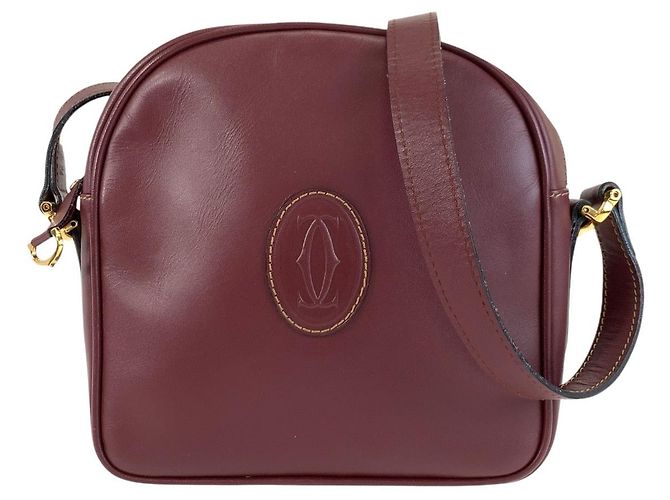 Borsa a tracolla Cartier Must Line Marrone
