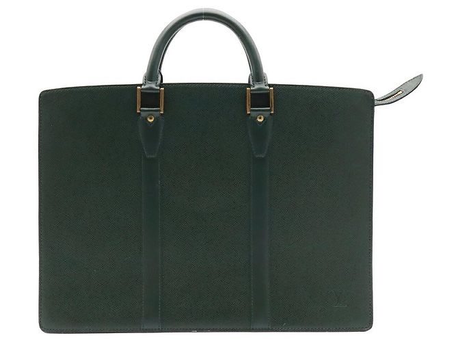 Louis Vuitton Taiga Porte-Documents Verde