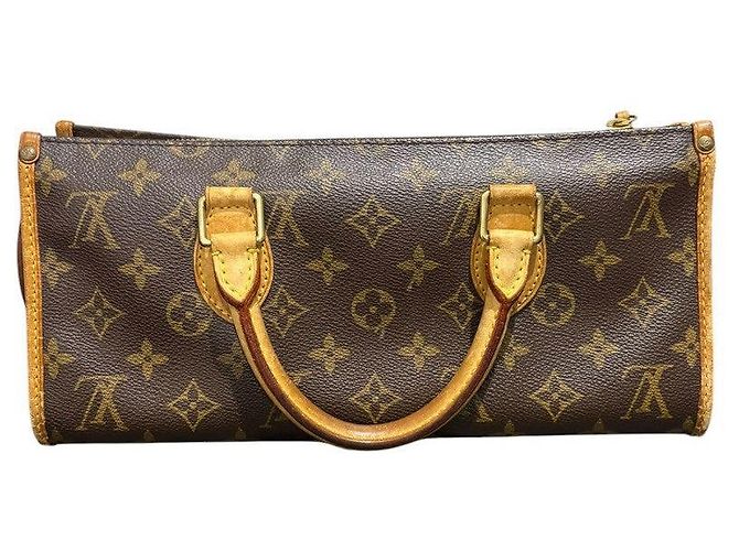 Bolsa de mão Louis Vuitton Popincourt Marrom