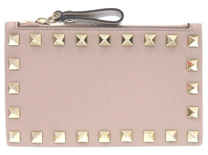 Valentino Rockstud Fragment Case Beige
