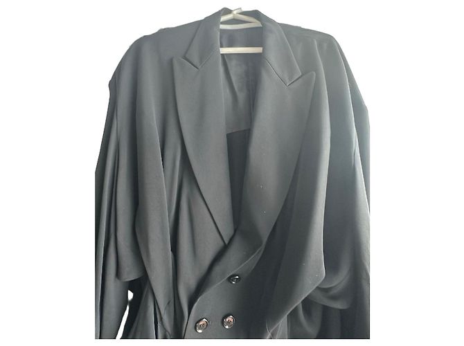 Yohji Yamamoto Completo Giacca e Pantaloni Nero