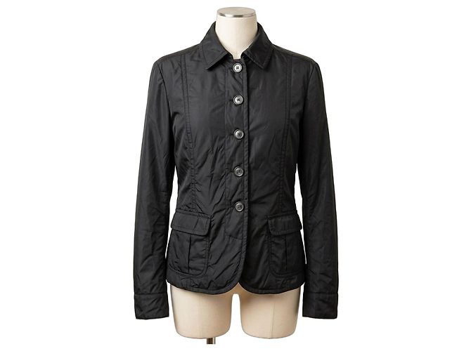 Weekend Max Mara Casaco Acolchoado Preto