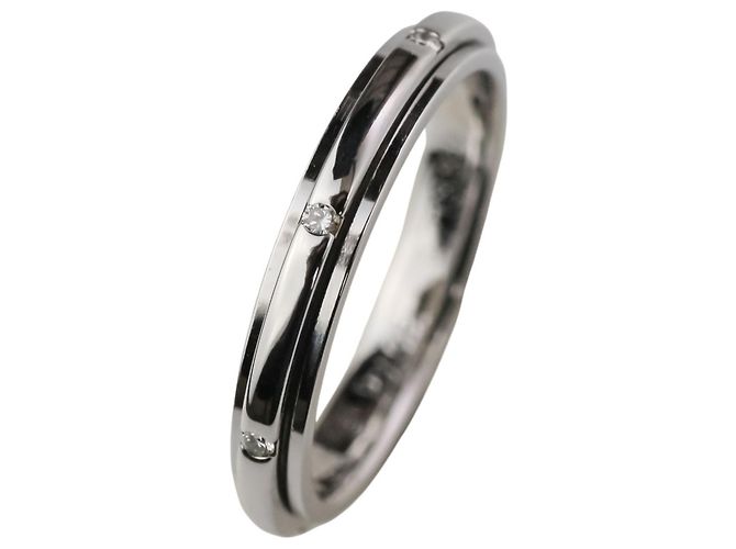 Anel Piaget Possession com 7 diamantes Prata