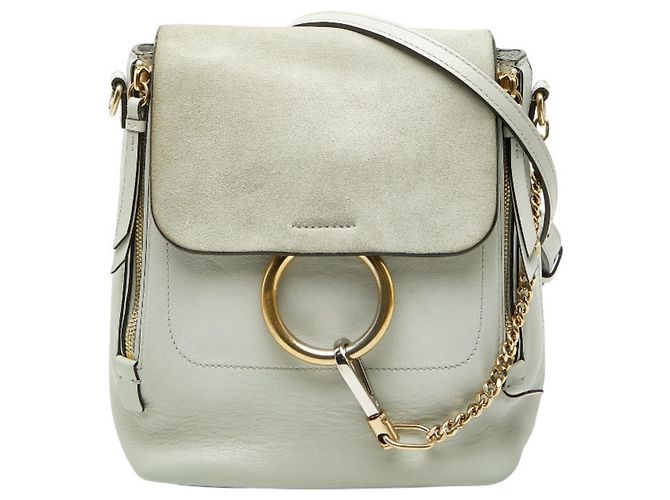 Chloé Faye Backpack Shoulder Pack Brown