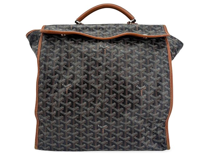 Goyard Saint Leger Coated Canvas Noir