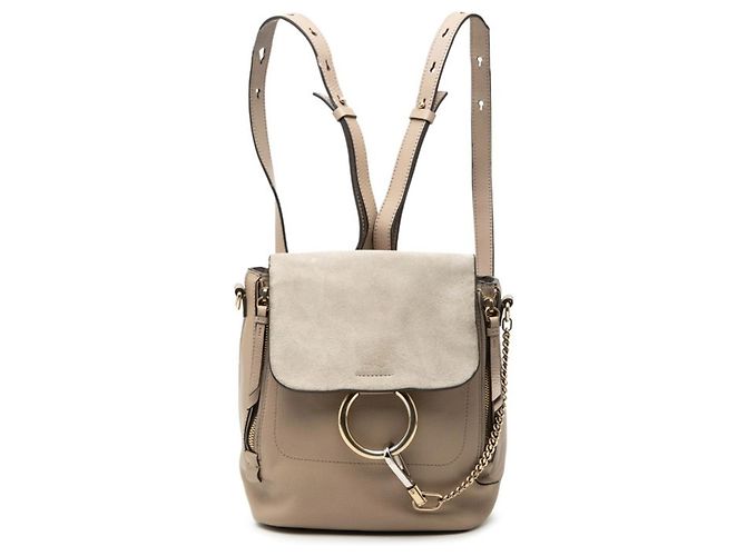 Sac à dos Chloé Chloe Faye Backpack Marron