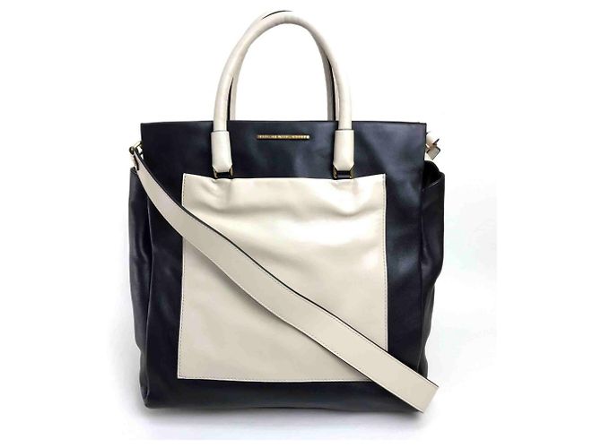 Marc by Marc Jacobs Bicolor Tote Bag Schwarz Beige