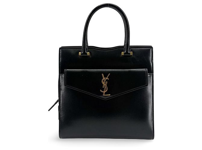 Autre Marque Borsa a tracolla Saint Laurent Uptown in pelle Mini Nero