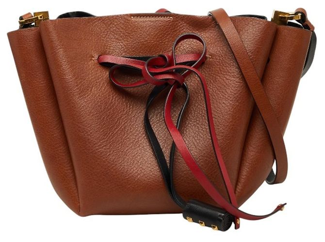 Borsa a tracolla Valentino Marrone Multicolore