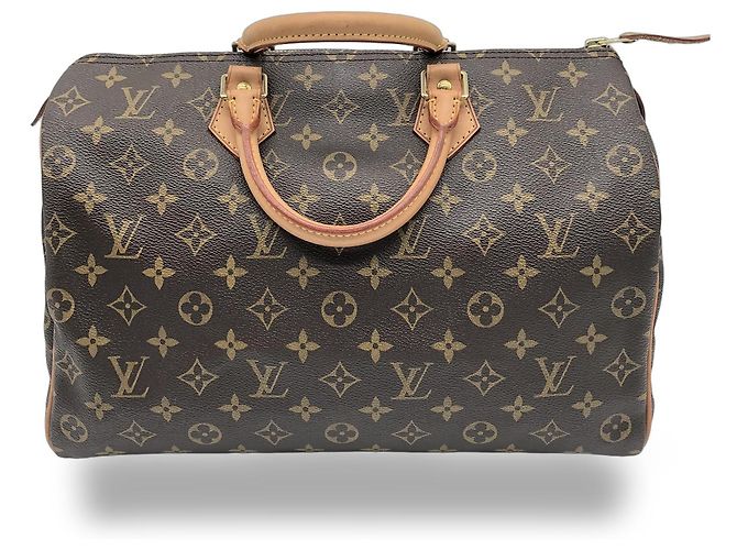 Louis Vuitton Speedy Monogram 35 Marrom
