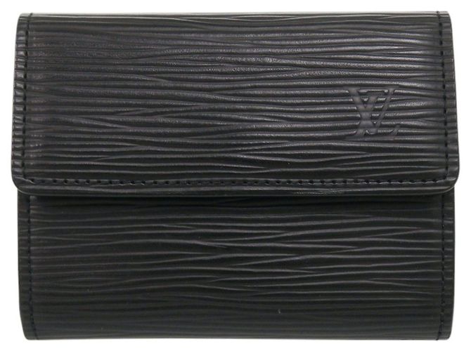 Louis Vuitton Ludlow Epi Coin Case Black