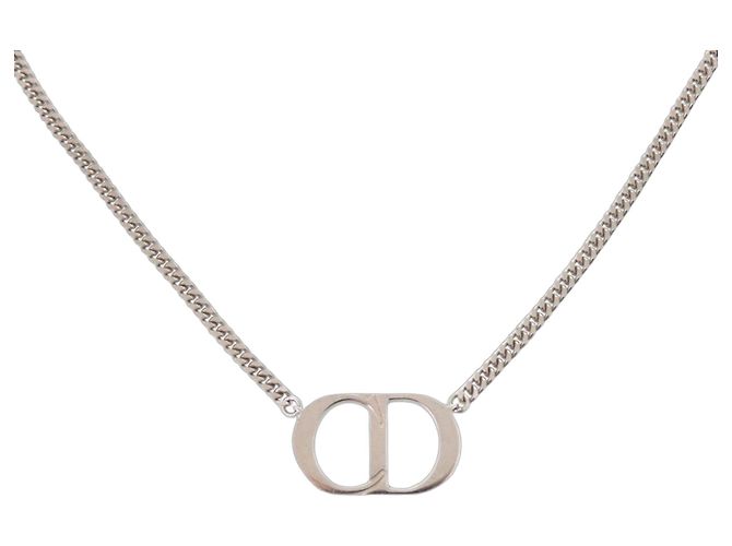Collar Christian Dior CD Logo en Plata de Ley 925