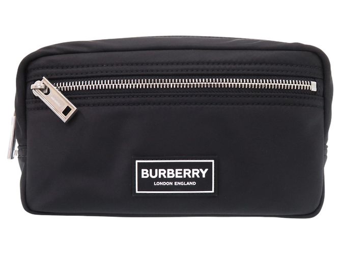 Burberry Multi Pouch 80905761 Nylon Handbag Black