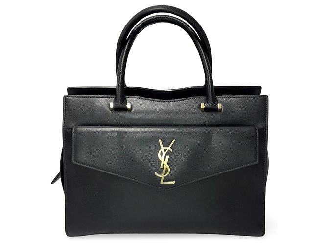 Autre Marque Saint Laurent Uptown Leather Mini Nero