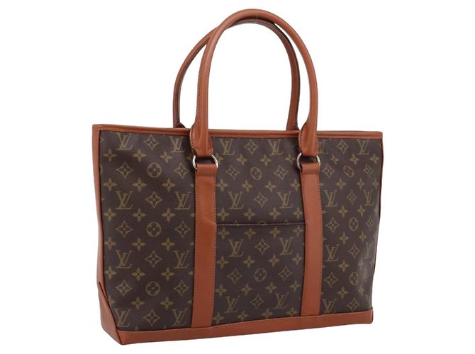 LOUIS VUITTON Monogram Sack Weekend PM Hand Bag M42425 LV Auth 203443V Monogramme