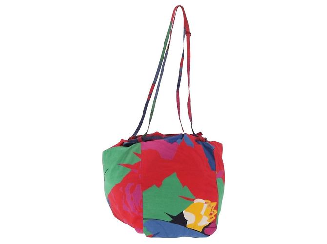 Bolso de mano BOTTEGA VENETA Canvas Multicolor Auth mr2869