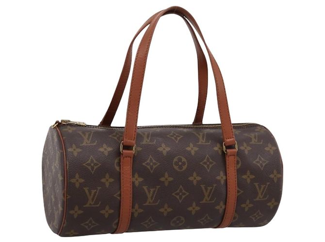 LOUIS VUITTON Monogram Papillon 30 Hand Bag M51385 LV Auth 201145V