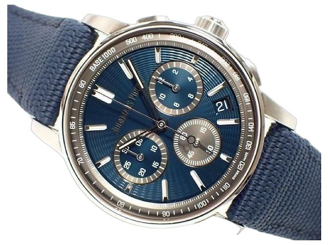 AUDEMARS PIGUET CODE 11.59 by Chronograph blue 26393ST '23 Mens Prata