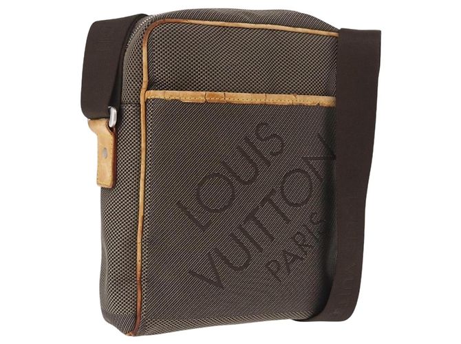 Sac LOUIS VUITTON Damier Geant Sitadan NM Bag Brown Tail M93224 LV Auth 197692 Marron