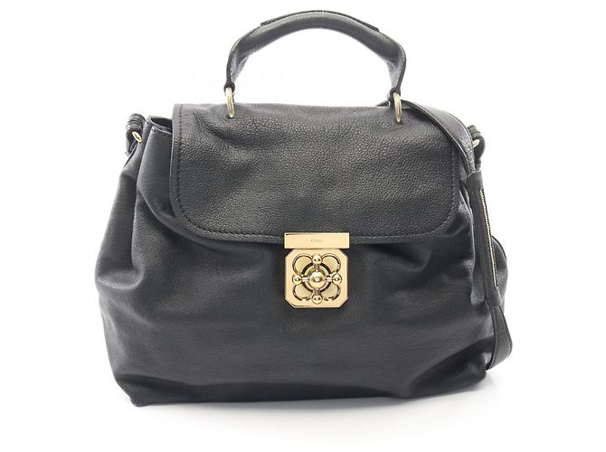 Borsa 2-Way Chloé Chloe Elsie Nero
