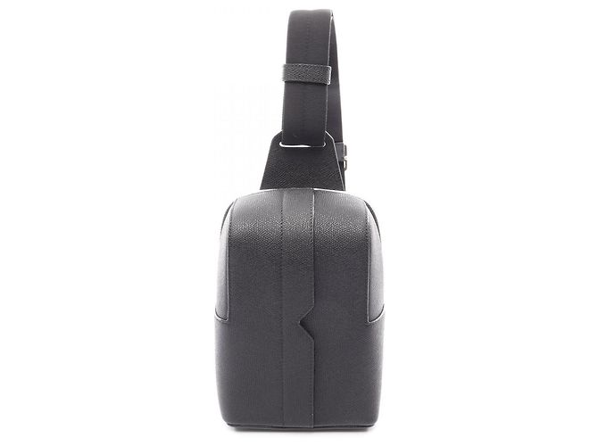 Sac ceinture Valextra V-Line Noir