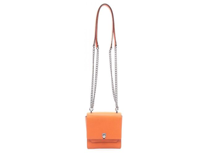 Borsa a tracolla Valextra Spritzer Small Arancione