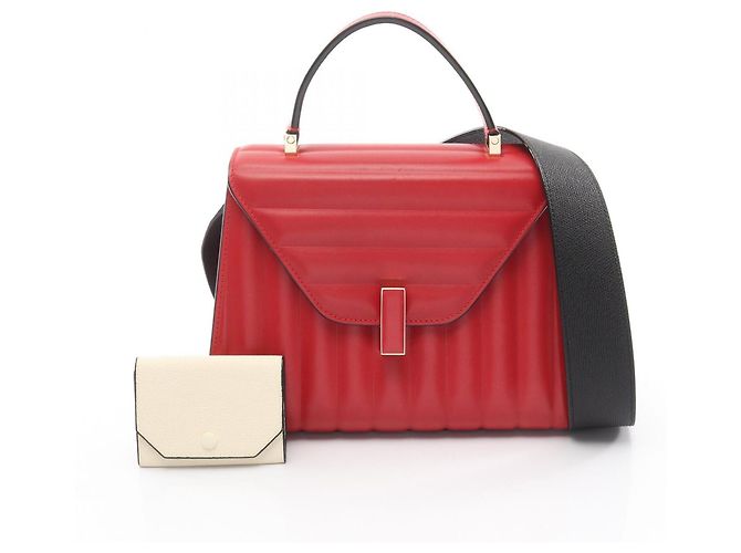 Sac à main Valextra Iside Medium Rouge