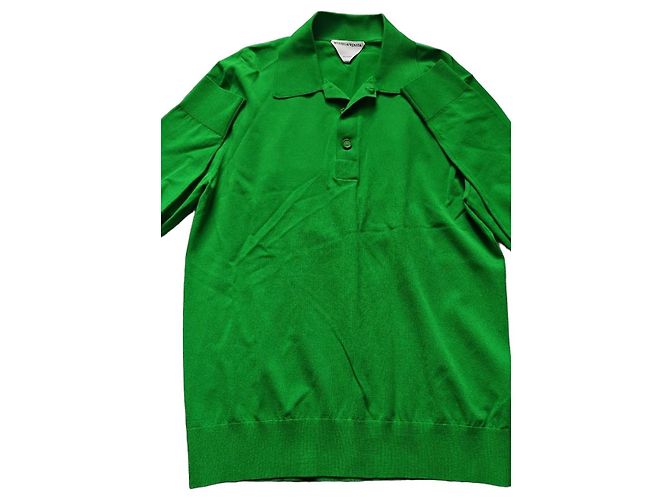 Bottega Veneta Polohemd grün
