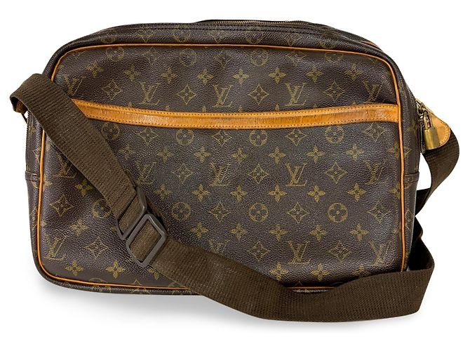 Louis Vuitton Reporter Monogram Canvas PM Marrom
