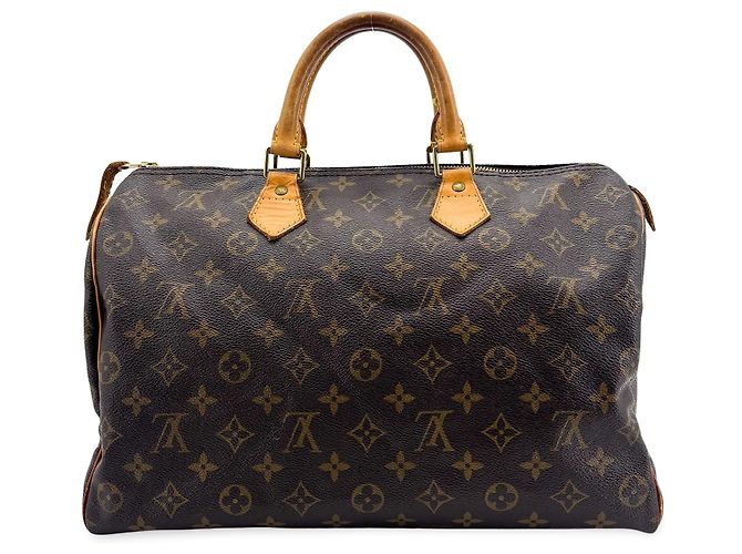 Louis Vuitton Speedy Monogram Canvas 35 Marrom