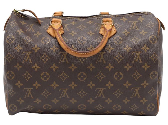 Louis Vuitton Speedy Monogram Canvas 35 Marron