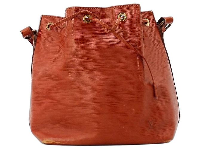 Louis Vuitton Borsa a Secchiello Noé in Pelle Epi Marrone