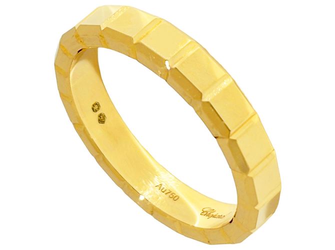 Bague Chopard Ice Cube en or jaune 18K