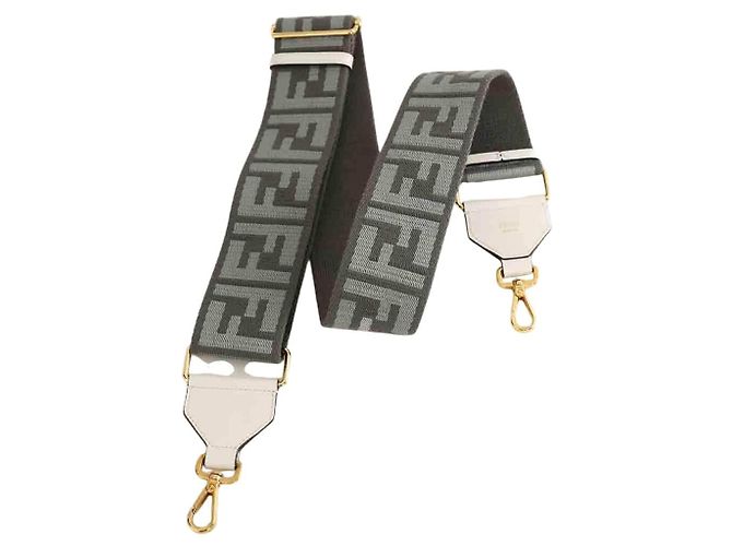 Fendi Pequeña marroquinería gris