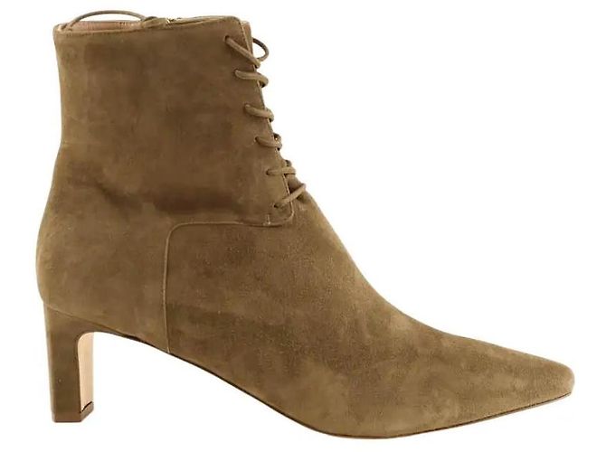 Botas Betty Lk Bennett camurça cáqui Caqui