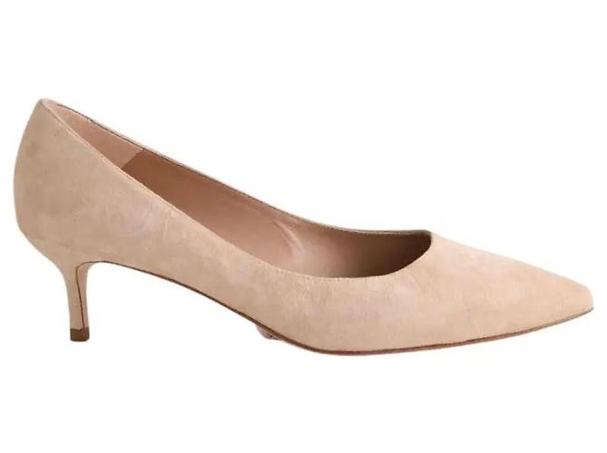 Escarpins Audrey beige en daim Lk Bennett