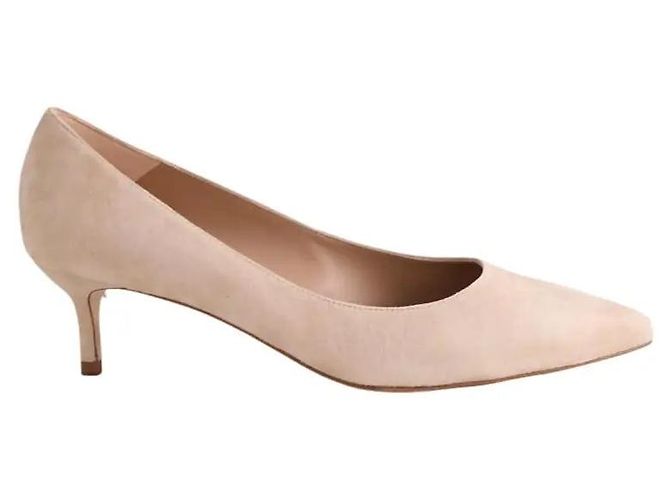 Escarpins Audrey beige en daim Lk Bennett
