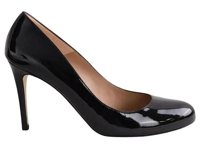 Lk Bennett Stila Lackleder Pumps schwarz