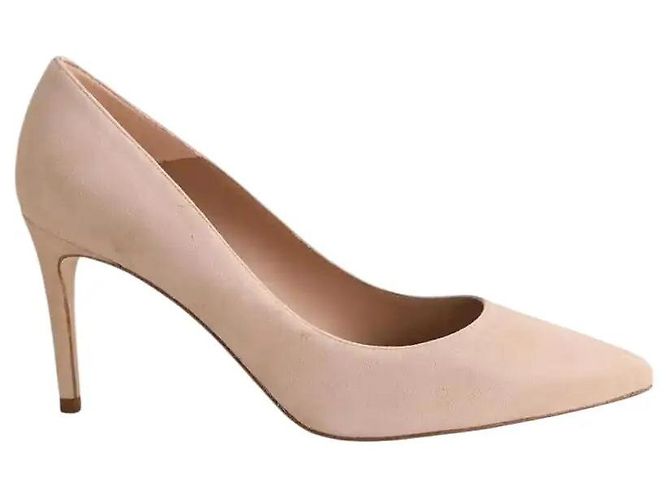 Lk Bennett Floret Absatzschuhe beige Wildleder
