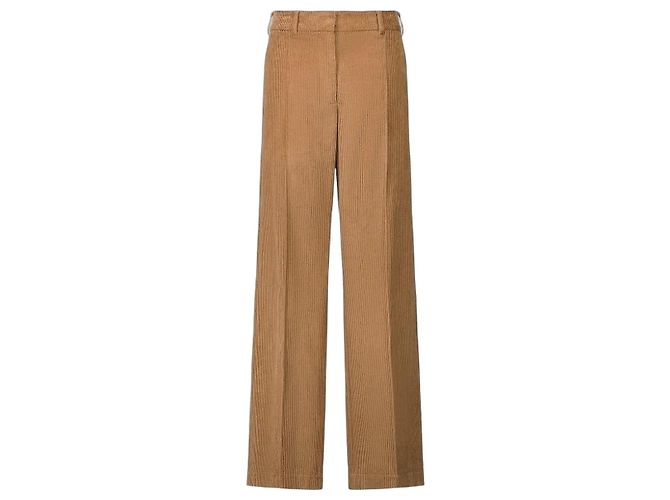Laurence Bras Pantalones Anchos de Pana Camello