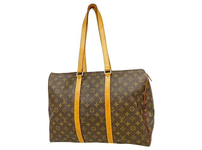 Borsa Louis Vuitton Boston Monogram Flanerie 45 Marrone