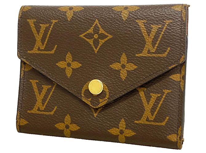 Louis Vuitton Tri-fold Wallet Brown