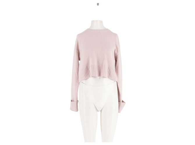 Autre Marque Pull ALO en cachemire rose