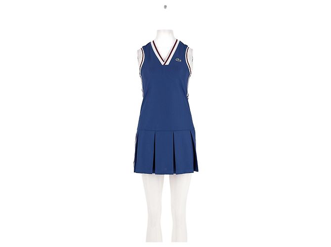 Lacoste kurzes blaues Kleid