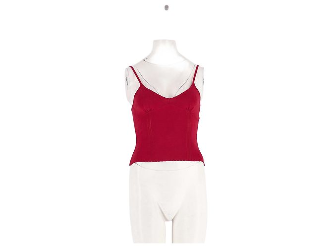 Autre Marque Top justo vermelho NANA JACQUELINE