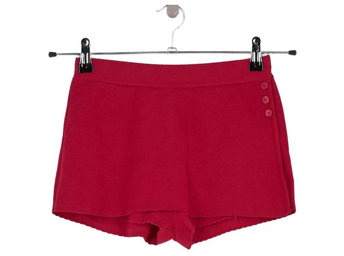 Autre Marque NANA JACQUELINE Rote gerade Shorts