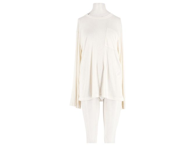 Top recto blanco By Malene Birger