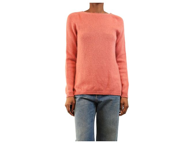 Autre Marque Jersey de cachemira rosa - size UK 8