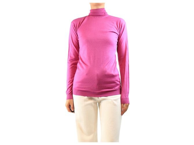 Valentino Pull à col roulé violet - taille XS